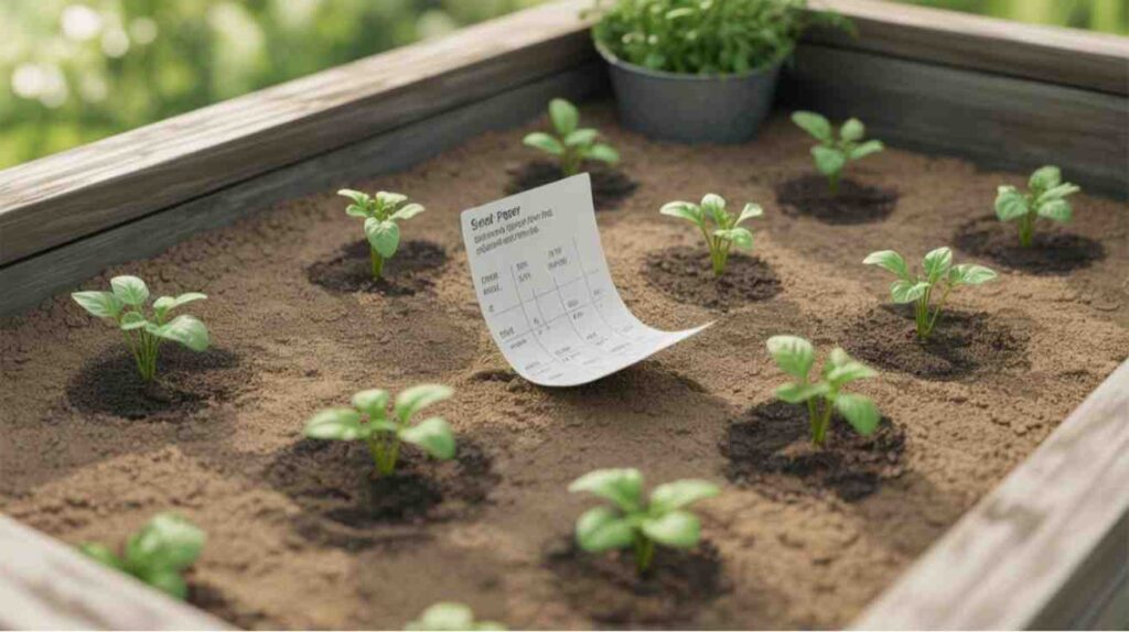 How to Plant Seed Paper with correct soil, moisture, light, and planting depth for healthy growth.