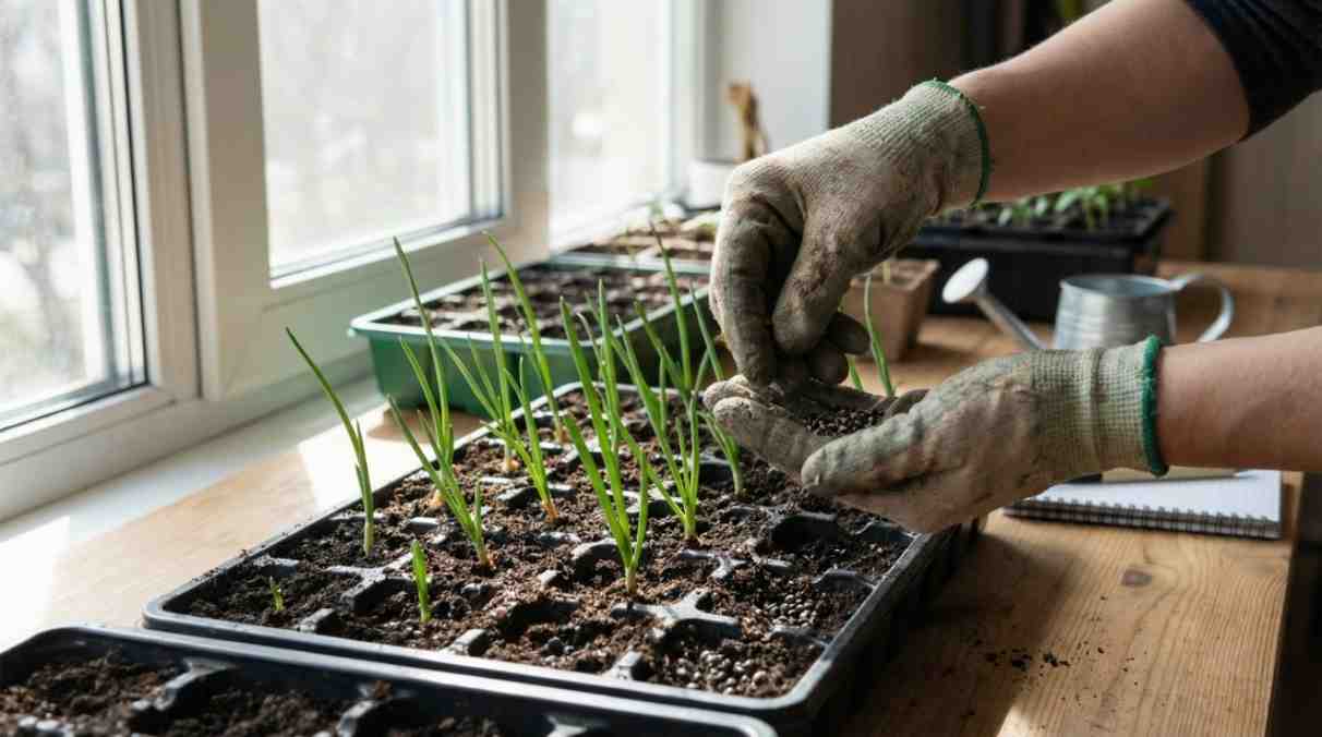 How to Start Onion Seeds Indoors: 9 Easy Wins & 4 Failures
