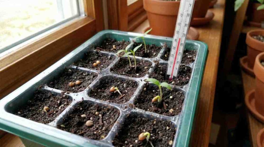 How to Germinate Tomato Seeds Faster by maintaining proper temperature and moisture.