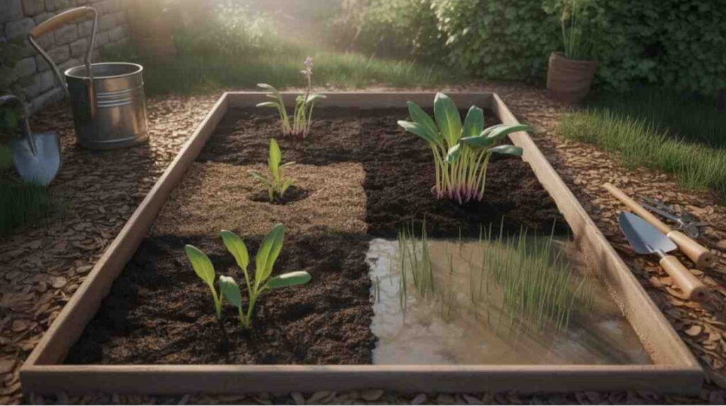 Common mistakes when learning how to grow ramps from seed including dry soil, deep planting, overwatering, and harsh sunlight exposure.